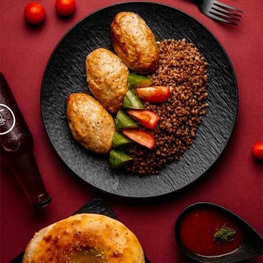 Chicken Cutlets Buckwheat