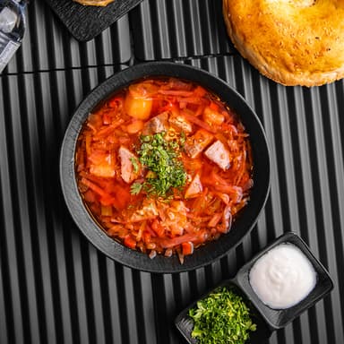 Borsch Soup Combo