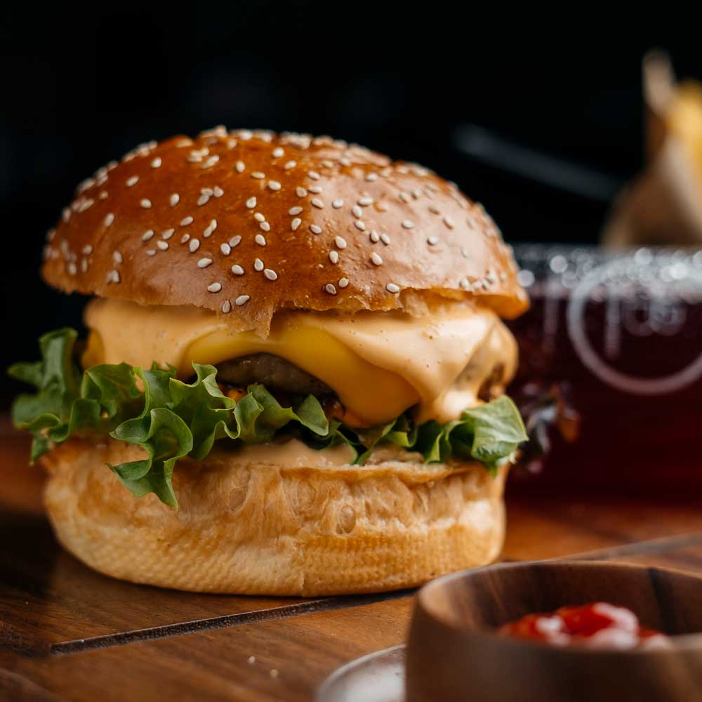 Mangal Burger Chicken Cheese