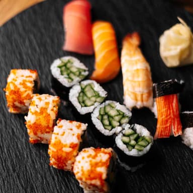 Sushi lunch meal Sushi lunch meal